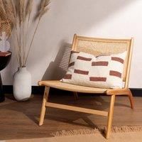 Yard Terra Polyester Filled Cushion,Pecan,40 x 60cm
