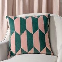 Furn Kalho Polyester Filled Cushion Pink Green