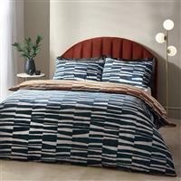 Hoem Piper Cotton Rich Duvet Cover Set