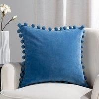 furn. Dora Square Polyester Filled Cushion,Sky Blue,45 x 45cm