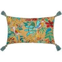 Wylder Orilla Polyester Filled Cushion,Multicolour/Teal,30 x 50cm