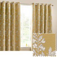 Wylder Nature Sophia Floral Jacquard Eyelet Curtains