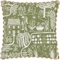 Frida Abstract Jacquard Cushion