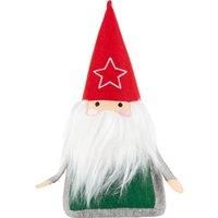 Furn Christmas Scandi Santa Door Stop