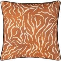 Wylder Tropics Jurong Tiger Chenille Animal Print Polyester Filled Cushion