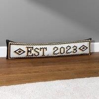 Established 2023 Mosaic Message Draught Excluder