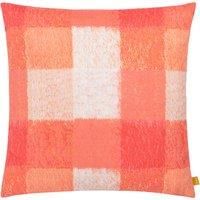 furn. Alma Check Polyester Filled Cushion