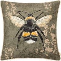 Evans Lichfield Avebury Bee Piped Polyester Filled Cushion