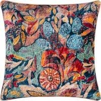 Wylder Tropics Hebonne Velvet Piped Polyester Filled Cushion