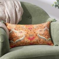 Wylder Nature Charais Floral Tasseled Polyester Filled Cushion