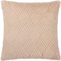 Paoletti Sonnet Cut Faux Fur Filled Cushion
