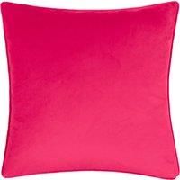 Evans Lichfield Opulence Velvet Piped Polyester Filled Cushion