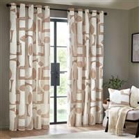 Hoem Carro 168X183 Eyelet Curtains Clay