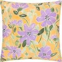 Wylder Nature Flowers Retro Feel Polyester Filled Outdoor Cushion
