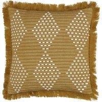 furn. Kadie Indoor/Outdoor Fringed Feather Filled Cushion