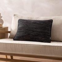 Yard Cove Ribbed Cotton Piped Polyester Filled Cushion