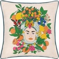 furn. Taormina Floral Piped Cushion