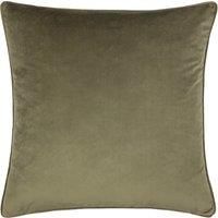 Evans Lichfield Opulence Velvet Piped Polyester Filled Cushion