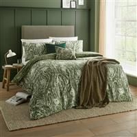 Albus Heritage Duvet Cover Bedding Set Forest Green