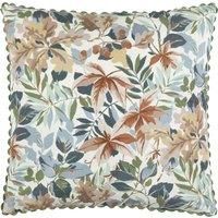 Sanderson Robins Wood Printed 50cm x 50cm Filled Cushion Forest Rust