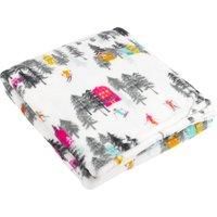 furn. Aspen Fleece Throw, 130 x 150cm, Snow