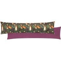 Pineberry Forest Velvet 90cm x 20cm Draught Excluder Multi