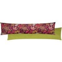 Viranai Exotic Floral 90cm x 20cm Draught Excluder Cerise