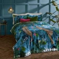 Paoletti Majorelle Exotic Leopards 100% Cotton Duvet Cover Set