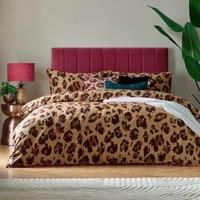 furn. Furn. True Leopard Printed Super King Duvet Cover Set Multicolour, Multi