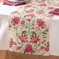 Wylder Nature Claudia Indoor/Outdoor Table Runner - Candy Red - 220 x 35cm