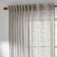 Yard Cirrus Sheer Tab Top Curtain Panel - Grey - 250x290cm