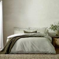 Yard Hebden Mélange Stripe 100% Cotton Duvet Cover Set