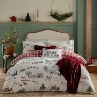 furn. Cotswolds Christmas Duvet Cover and Pillowcase Set