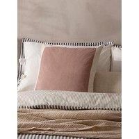 Yard Auden Matte Velvet Polyester Filled Cushion - Dusty Rose - 50x50cm
