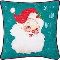 Evans Lichfield Vintage Santa Printed Cushion