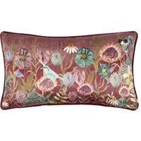 Wylder Meadow Bloom Blossom Garden Printed Chenille Cushion
