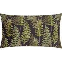 Wylder Kielder Forest Fern Night  Printed Velvet Cushion