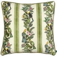 Wylder Leilani Lei Olive Printed Chenille Cushion