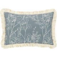 Mae Ruffle Rectangular Cushion