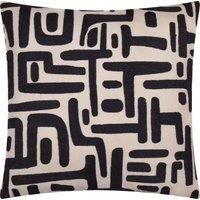 Hoem Brooke Embroidered Cotton Cushion