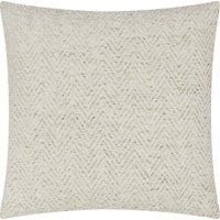 Croft Twill Woven Filled Cushion 50cm x 50cm Natural