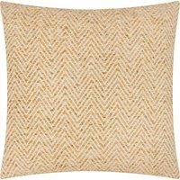 Croft Twill Woven Filled Cushion 50cm x 50cm Honey
