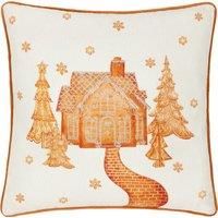 furn. Gretel Velvet Piped Cushion