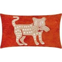 Dynasty Leopard Rectangular Cushion