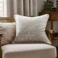 Morris & Co. Acorn Tonal Jacquard 50cm x 50cm Filled Cushion Linen