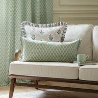Sanderson Hutton Woven Jacquard 30cm x 65cm Filled Boudoir Sage
