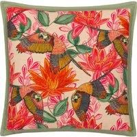 Wylder Tropics Iniko Parrots Tropical Polyester Filled Cushion