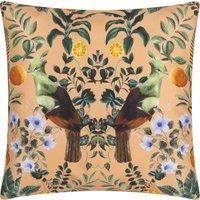Wylder Kali Mirrored Birds Exotic Filled Outdoor Cushion