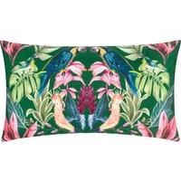 Wylder Kali Birds Exotic Outdoor Cushion - Green