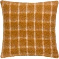 Yard Yarrow Check Faux Mohair Check Polyester Filled Cushion